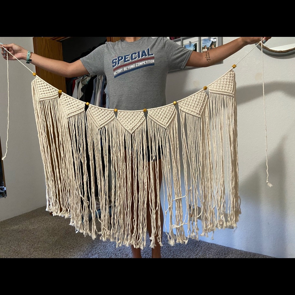 Macrame wall decor